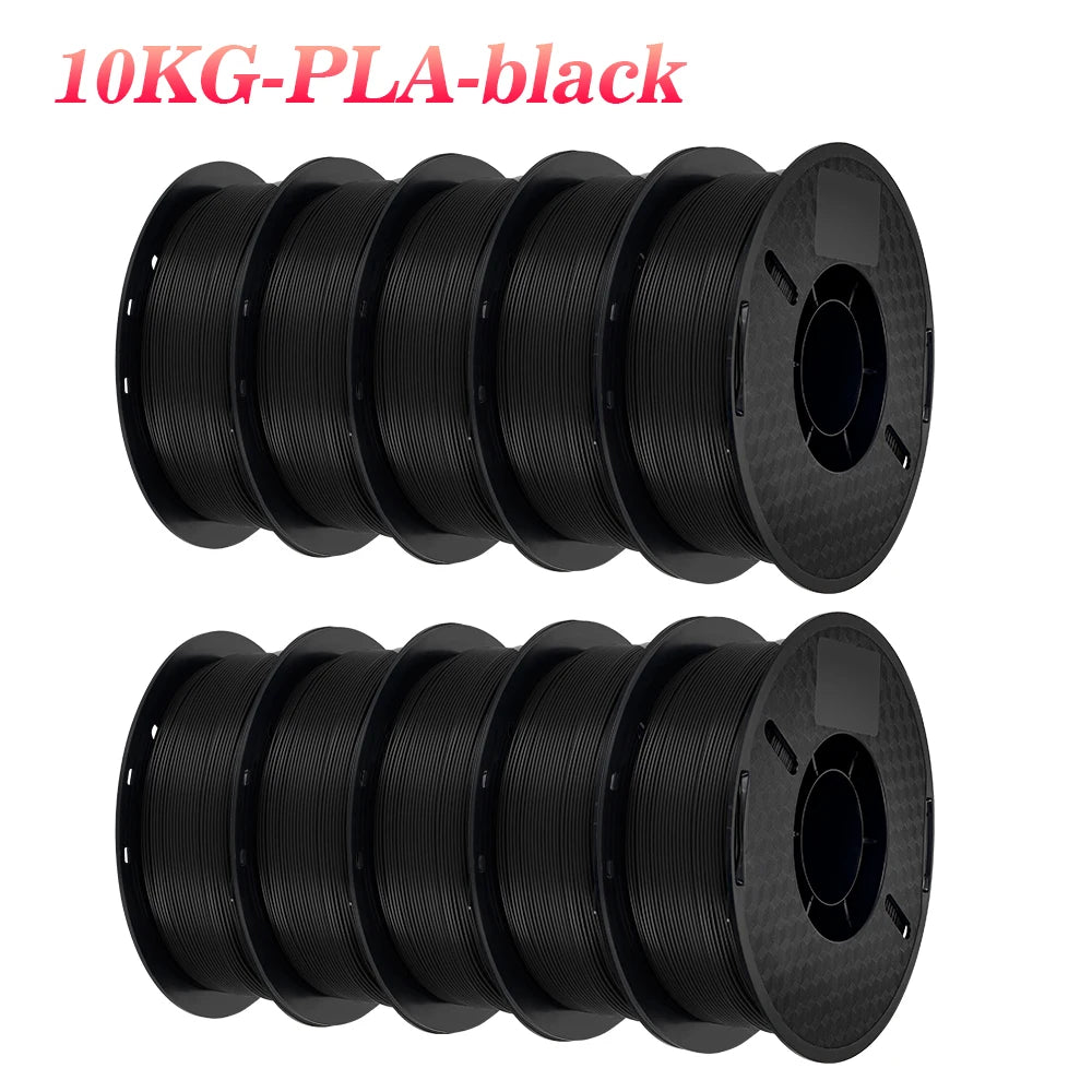 KINGROON 10KG PLA Filament PETG 3D Filament 1.75mm For 3D Printer Filament Bundle Mixed Colors FDM Printing Material Fast Ship