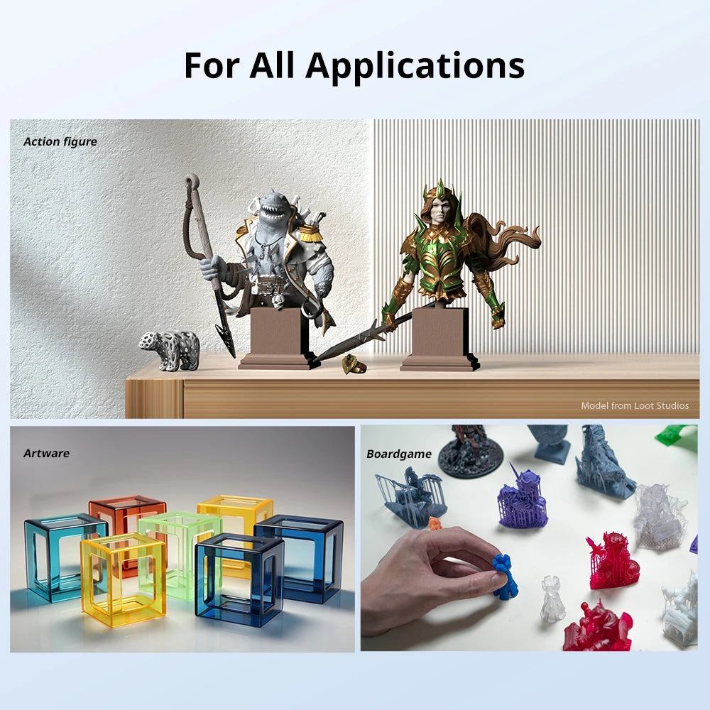 ANYCUBIC Photon Mono 4 Ultra UV Resin 3D Printer High Speed UV Resin Printers 7inch 10K LCD Screen 3D Printing 236x231x430mm