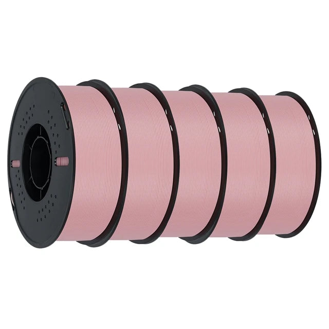 KINGROON 5KG(11LBS) ABS Filament 1.75mm High Strength Toughness 3D Printer Material Black White Multicolor ABS 1kg*5 Roll