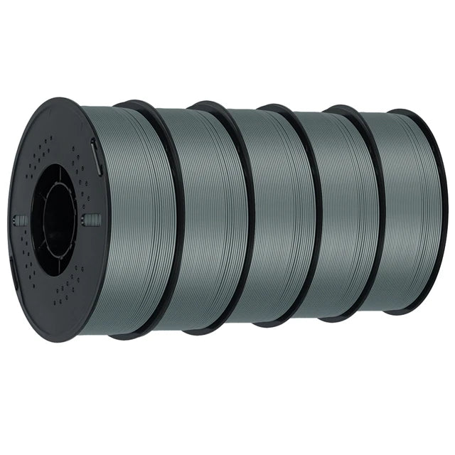 KINGROON 5KG(11LBS) ABS Filament 1.75mm High Strength Toughness 3D Printer Material Black White Multicolor ABS 1kg*5 Roll