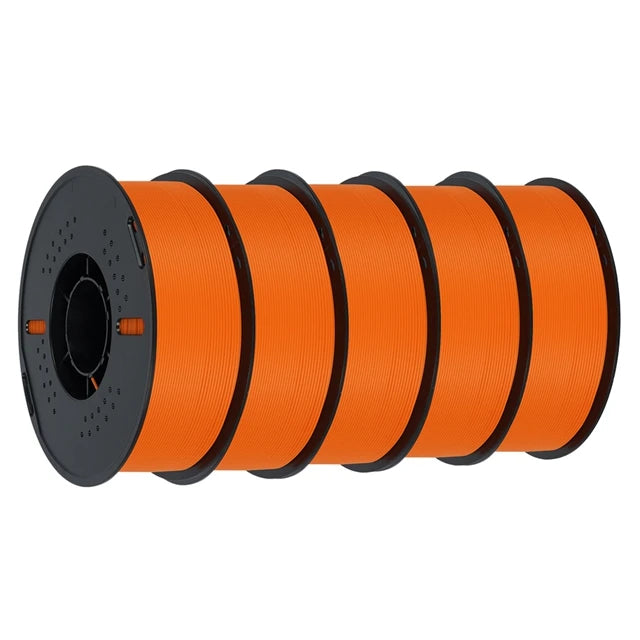 KINGROON 5KG(11LBS) ABS Filament 1.75mm High Strength Toughness 3D Printer Material Black White Multicolor ABS 1kg*5 Roll