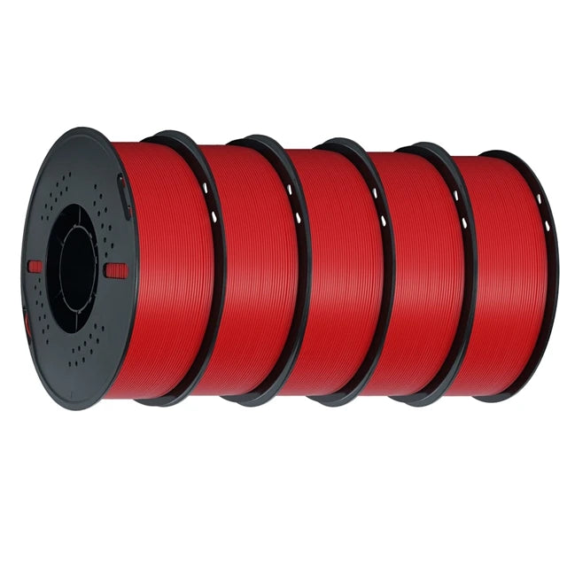 KINGROON 5KG(11LBS) ABS Filament 1.75mm High Strength Toughness 3D Printer Material Black White Multicolor ABS 1kg*5 Roll